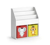 Vicco Libreria bambini Luigi, Bianco, 72 x 79 cm