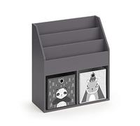 Vicco Libreria bambini Luigi, Grigio, 72 x 79 cm