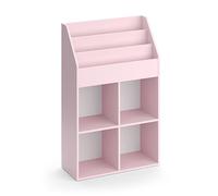 Vicco Libreria bambini Luigi, rosa, 72 x 114.2 cm | Senza box pieghevole, combinabile per riporre giocattoli e libri