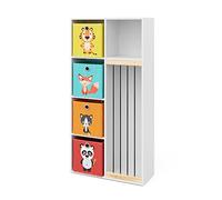 Vicco Libreria bambini Marvin, Bianco, 72 x 143 cm
