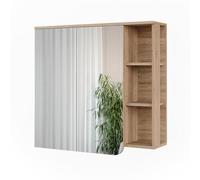 Vicco Mobile a specchio Karen, Sonoma/antracite, 80 x 75 cm