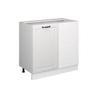 Vicco Mobile ad angolo cucina R-Line, Bianco country, 86 cm