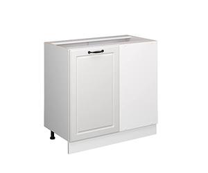 Vicco Mobile ad angolo cucina R-Line, Bianco country, 86 cm