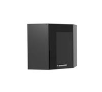 Vicco Mobile angolare da cucina R-Line, Nero lucido, 57 cm, per la libera combinazione all'interno di sistemi cucina modulari