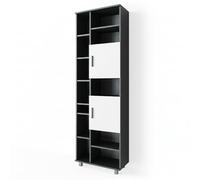 Vicco Mobile bagno alto Ilias, Antracite/bianco, 60 x 190 cm