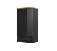 Vicco Mobile bagno Eden, Antracite, 40 x 77.5 cm | per montaggio a parete con suddivisione interna variabile