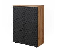 Vicco Mobile midi Irma, Antracite con struttura a nido d'ape, 60 x 81 cm