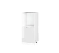 Vicco Mobile per forno da incasso R-Line, Bianco lucido, 60 cm, per la libera combinazione all'interno di sistemi cucina modulari