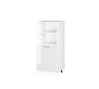 Vicco mobile per forno da incasso R-line, Bianco lucido/Bianco, 60 cm
