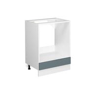 Vicco Mobile per forno da incasso R-Line, Grigio-blu, 60 cm senza piano di lavoro, per la libera combinazione all'interno di sistemi cucina modulari