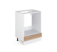 Vicco Mobile per forno da incasso R-Line, Sonoma, 60 cm