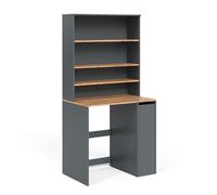 Vicco Mobile per lavatrice Antracite/Rovere Goldkraft Viktor 94x88x60 cm - Mobiletto da bagno per lavatrice, spazio di archiviazione aggiuntivo sopra l'elettrodomestico per detersivi e accessori