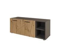 Vicco Mobile porta scarpe Irma, Antracite/Artisan, 106 x 43 cm