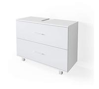 Vicco mobile sottolavabo per bagno Ilias, Bianco, 80 x 60.8 cm