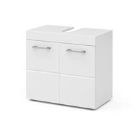Vicco Mobile sottolavabo per bagno Luna, Bianco, 60 x 56 cm