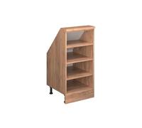 Vicco Mobile sottotetto Rion, Quercia dorata, 40 x 81.6 cm con 4 scomparti