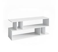 Vicco Mobile tv Karel, Bianco, 120 x 50.6 cm, adatto come supporto TV con ripiani aperti