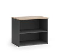 Vicco Mobile tv Wido, Antracite/Sonoma, 60 x 50 cm | con 2 scomparti, adatto come supporto TV con passacavi
