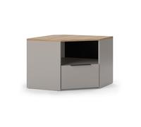 Vicco Mobile tv Wido, Grigio, 68 x 50 cm | adatto come supporto TV con ripiani aperti