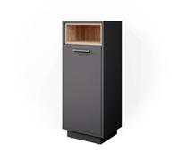 Vicco mobiletto bagno Beatrice, Antracite, 38 x 93 cm