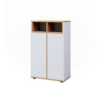 Vicco mobiletto bagno Didi, Bianco/Artisan, 60 x 97 cm con 2 porte