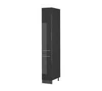 Vicco Mobiletto base per cucina Fame-Line, Antracite lucido, 30 cm, per la combinazione con altri moduli della serie Fame-Line