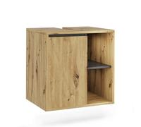 Vicco Mobiletto per lavabo Viola, Artigiano/grigio, 60 x 60 cm