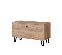 Vicco Panca per scarpe Siri, Quercia dorata, 80 x 46 cm