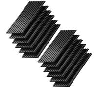 Vicco Pannelli a parete Akustikpaneel, Nero, 12 pezzi, per montaggio a parete per migliorare l'acustica degli ambienti