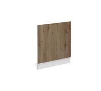 Vicco Pannello frontale R-Line, Rovere artigianale, 60 cm senza piano di lavoro, per la libera combinazione all'interno di sistemi cucina modulari