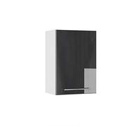 Vicco Pensile da cucina Fame-Line, Antracite lucido, 50 cm, per la combinazione con altri moduli della serie Fame-Line