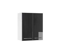 Vicco Pensile da cucina Fame-Line, Antracite lucido, 60 cm, per la combinazione con altri moduli della serie Fame-Line