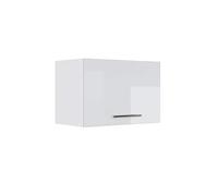 Vicco pensile da cucina Fame-Line, Bianco lucido/Bianco, 60 cm Piatto