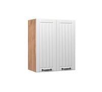 Vicco Pensile da cucina Fame-Line, Bianco rustico, 60 cm, per la combinazione con altri moduli della serie Fame-Line