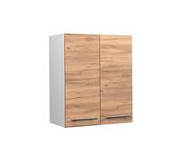 Vicco pensile da cucina Fame-Line, Quercia dorata/Bianco, 60 cm