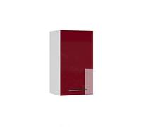 Vicco Pensile da cucina Fame-Line, Rosso bordeaux lucido, 40 cm, per la combinazione con altri moduli della serie Fame-Line