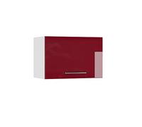 Vicco Pensile da cucina Fame-Line, Rosso bordeaux lucido, 60 cm Piatto, per la combinazione con altri moduli della serie Fame-Line