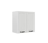 Vicco Pensile da cucina R-Line, Bianco casa di campagna, 60 cm, per la libera combinazione all'interno di sistemi cucina modulari