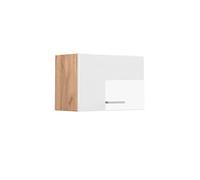 Vicco pensile da cucina R-line, Bianco lucido/Quercia dorata, 60 cm Piatto