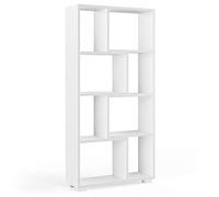 Vicco Scaffale Domus, Bianco, 60.2 x 120 cm 8 scomparti, utilizzabile per una suddivisione flessibile degli spazi e per la conservazione