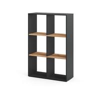 Vicco Scaffale Karree, Antracite/Rovere dorato, 72 x 107.8 cm | adatto per la conservazione e la separazione degli ambienti abitativi