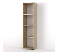 Vicco Scaffale Ludus, Sonoma, 142.5 x 36.2 cm | per la conservazione e la presentazione di libri e scatole