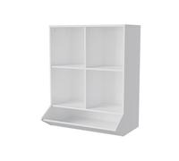 Vicco Scaffale per bambini Conny, Bianco, 65.5 x 82.5 cm | per riporre giocattoli e libri nella cameretta dei bambini
