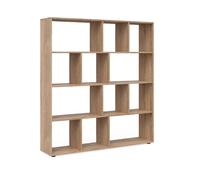 Vicco Scaffale Pilar, Sonoma, 131.6 x 143 cm, per una suddivisione flessibile degli spazi e la conservazione dei libri