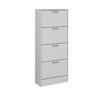 Vicco Scarpiera da ingresso Gregor, Bianco, 63 x 150 cm