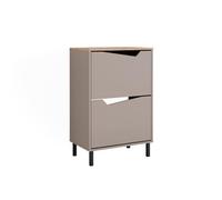 Vicco Scarpiera da ingresso Marelle Greige/rovere artigianale 60x91.6 cm