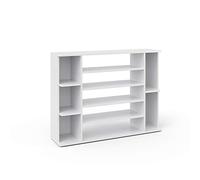 Vicco Scarpiera Levin, Bianco, 116.2 x 87.4 cm, per la conservazione delle scarpe con ripiani facilmente accessibili