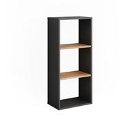 Vicco Scarpiera Orlando, Antracite/quercia dorata, 40 x 90.5 cm