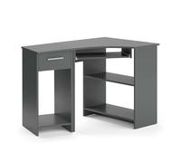 Vicco Scrivania angolare Odin, Antracite, 83 x 76 cm Set con armadio PC