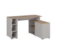 Vicco Scrivania angolare Rudy, Cachemire, 135 x 110 cm